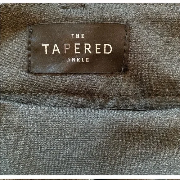 WHBM The Tapered Ankle Knit Pant Charcoal Gray 4 - Picture 5 of 10